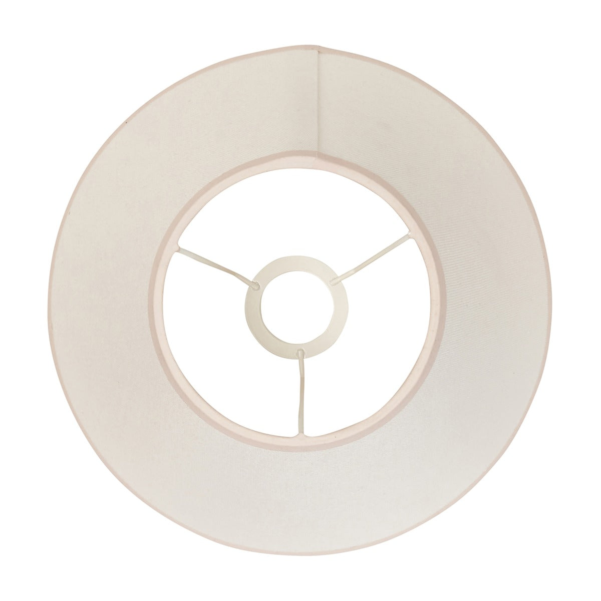 Ivy Shade 30cm - Almond White Fabric