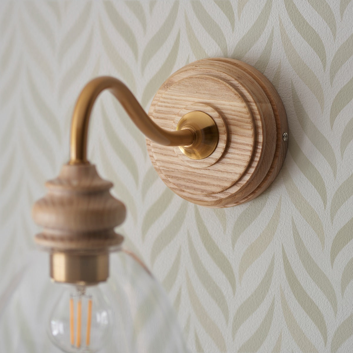 Chatswold 1 Wall Light - Natural Ash