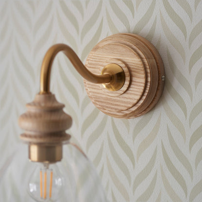 Chatswold 1 Wall Light - Natural Ash