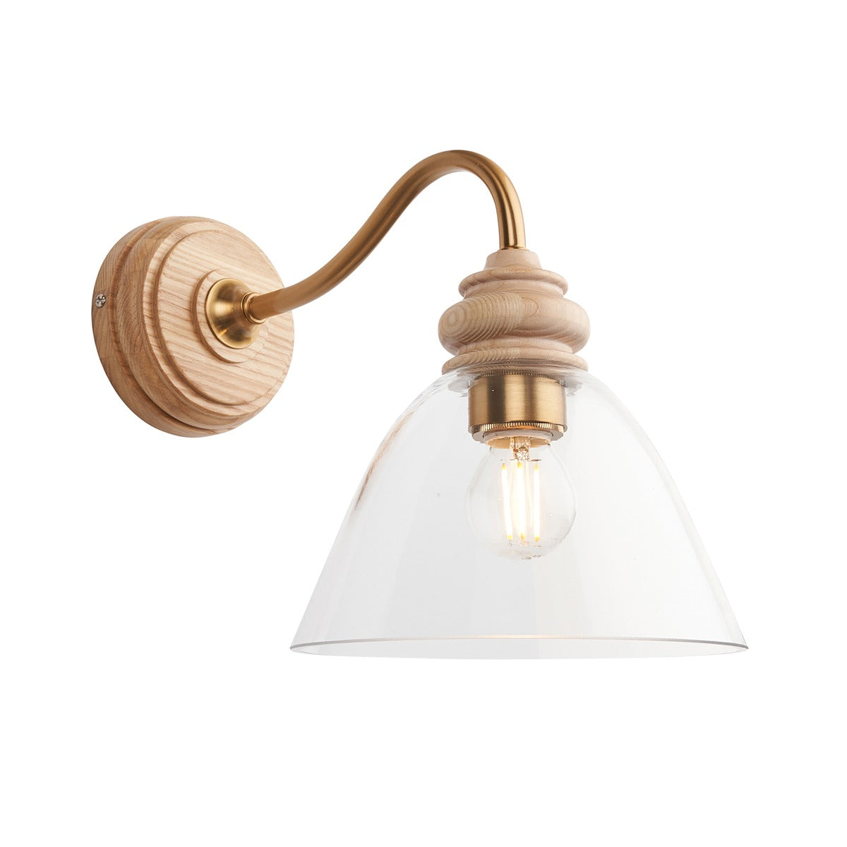 Chatswold 1 Wall Light - Natural Ash