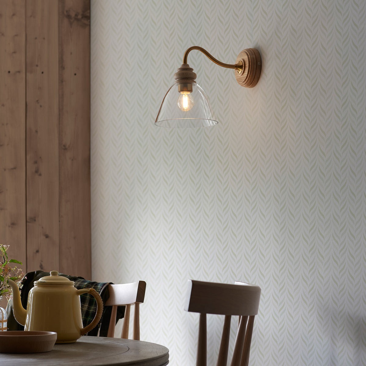Chatswold 1 Wall Light - Natural Ash