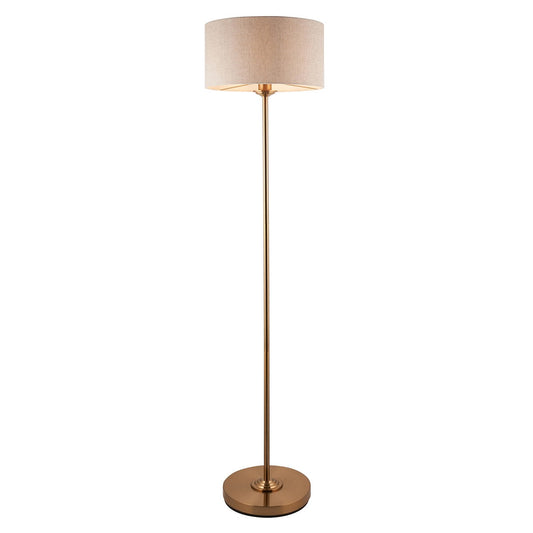 Hiden Floor Lamp - Vintage Brass