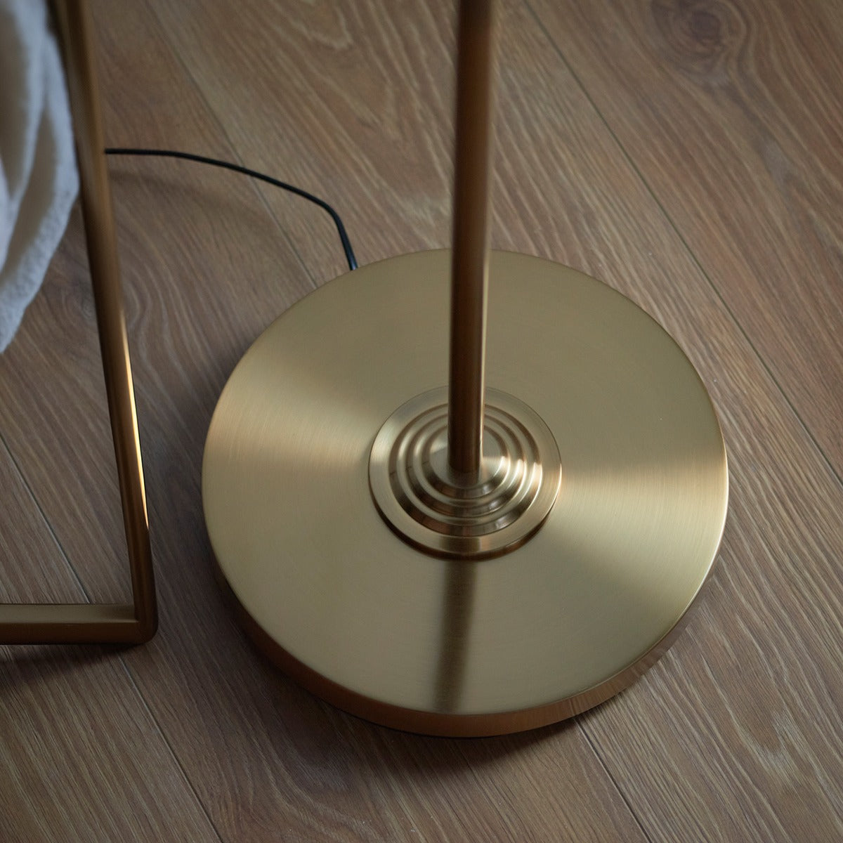 Hiden Floor Lamp - Vintage Brass