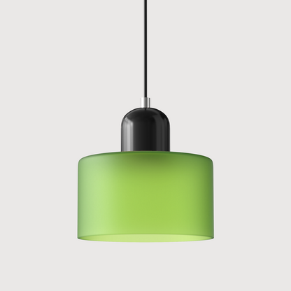 LumyHome | Coloured glass Bauhaus pendant light