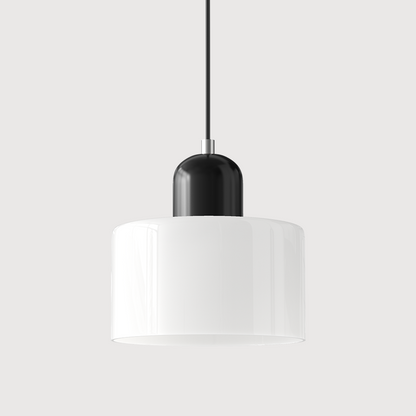 LumyHome | Coloured glass Bauhaus pendant light