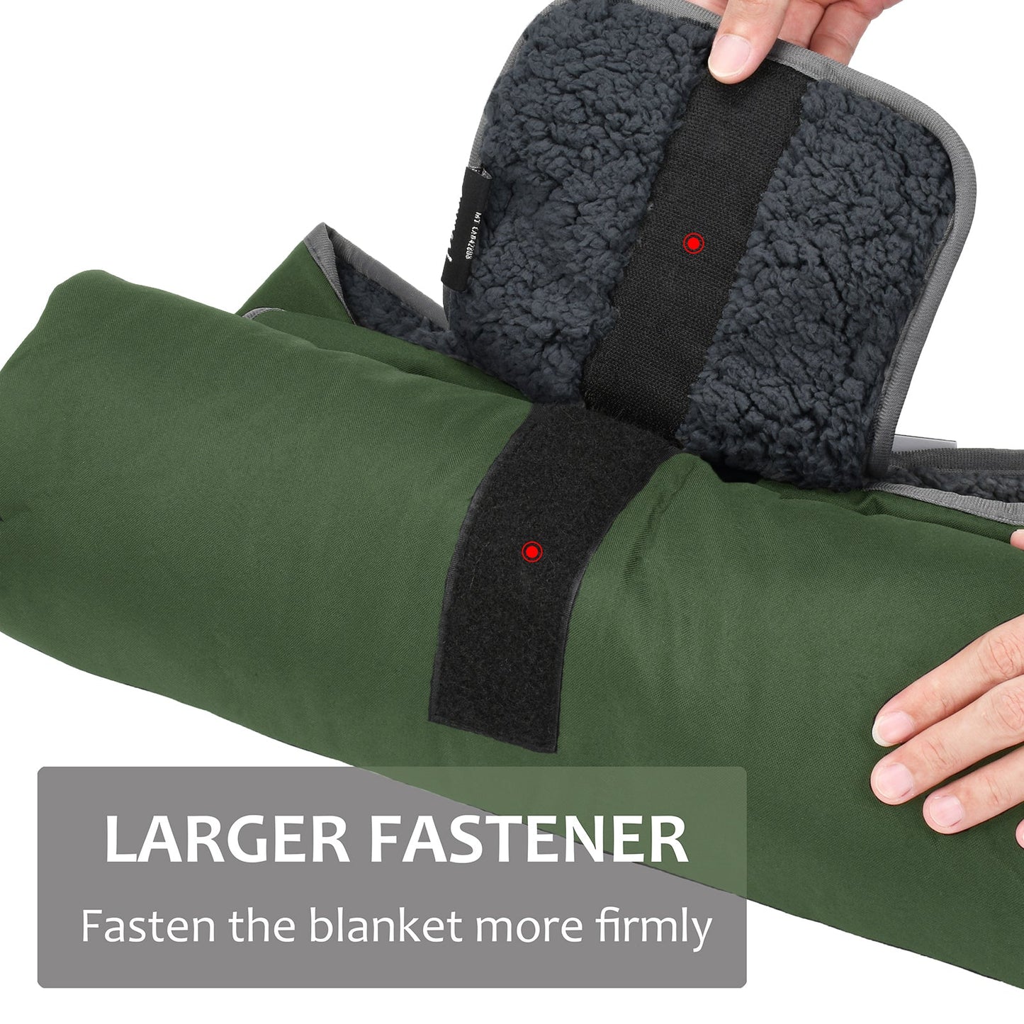 Outdoors Waterproof Throw Blanket for Trip, 66”x 90”