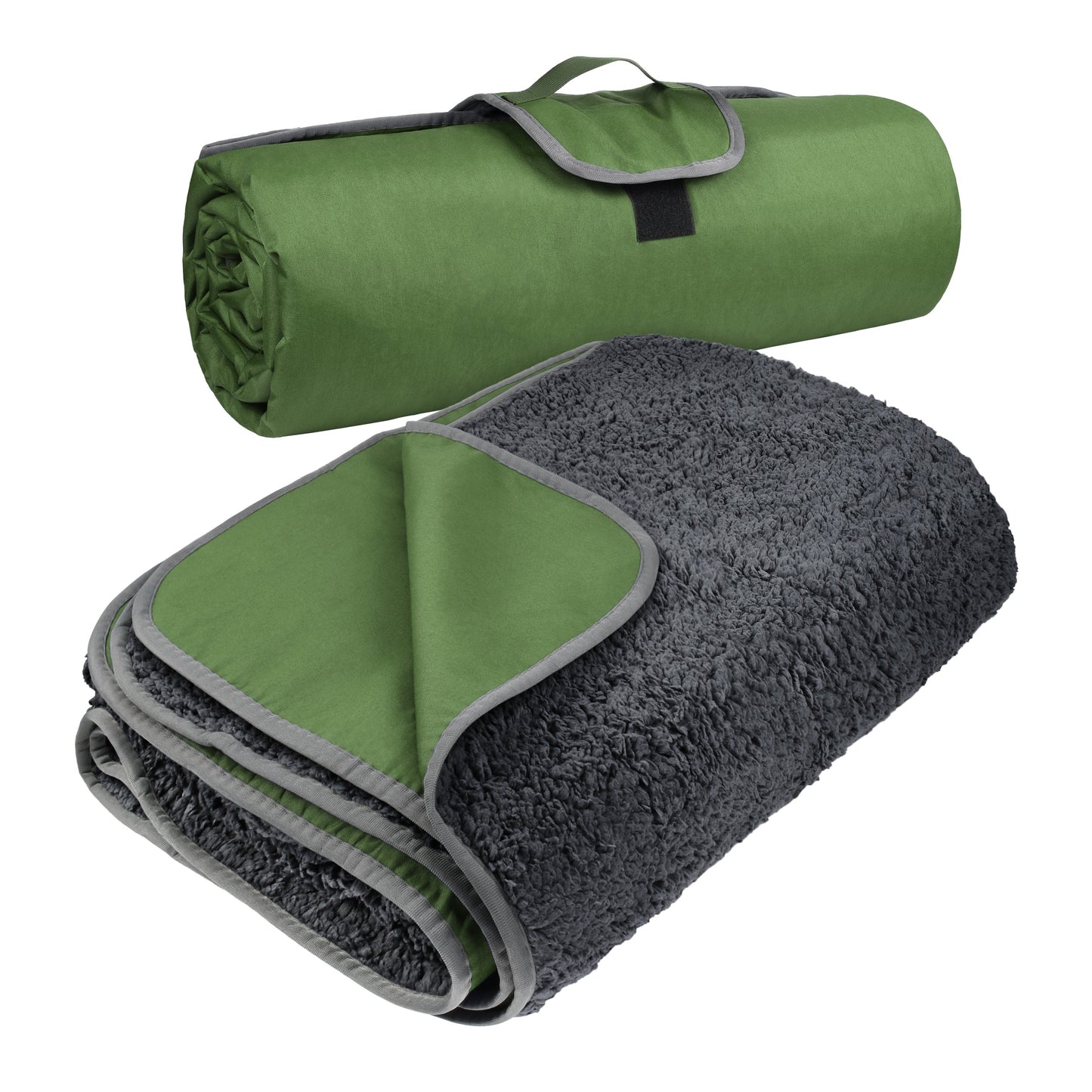 Outdoors Waterproof Throw Blanket for Trip, 66”x 90”