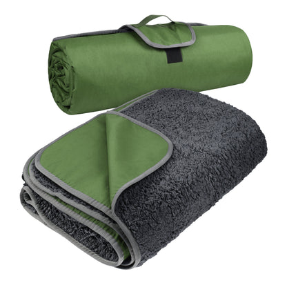 Outdoors Waterproof Throw Blanket for Trip, 66”x 90”