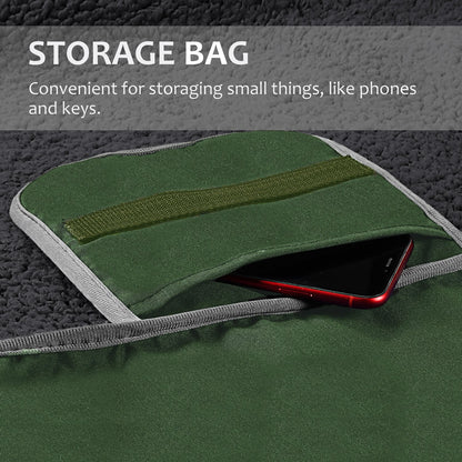 Outdoors Waterproof Throw Blanket for Trip, 66”x 90”