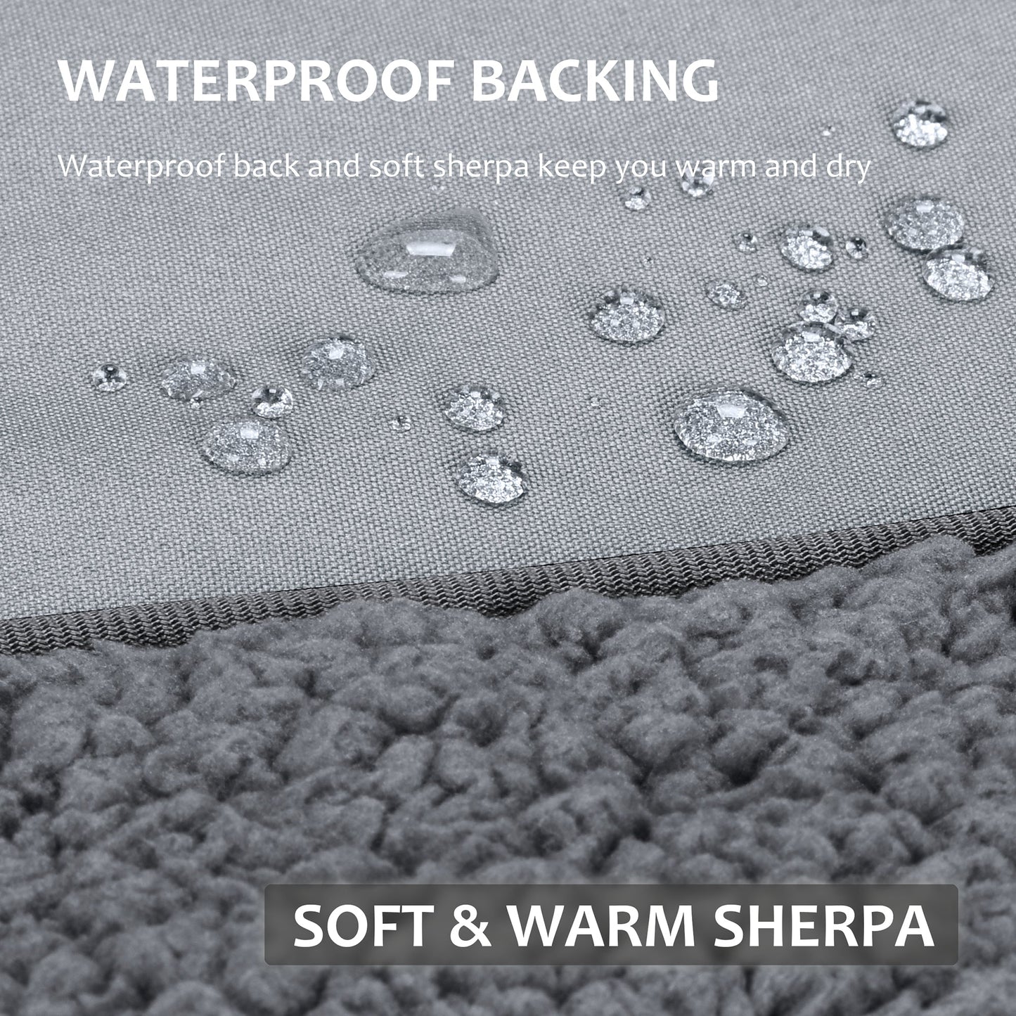 Tirrinia Large Couple Blanket Waterproof 59''*79''