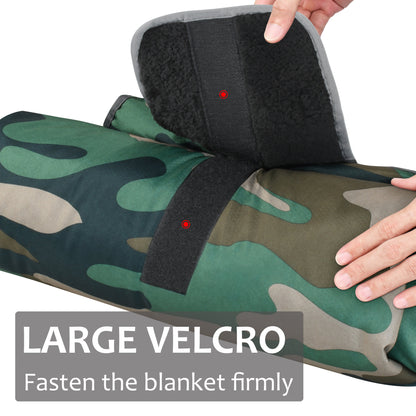 Outdoors Waterproof Throw Blanket for Camping, 60”x 80”