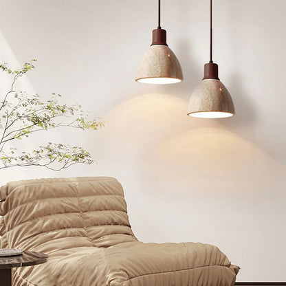 Mosha Travertine Pendant Light