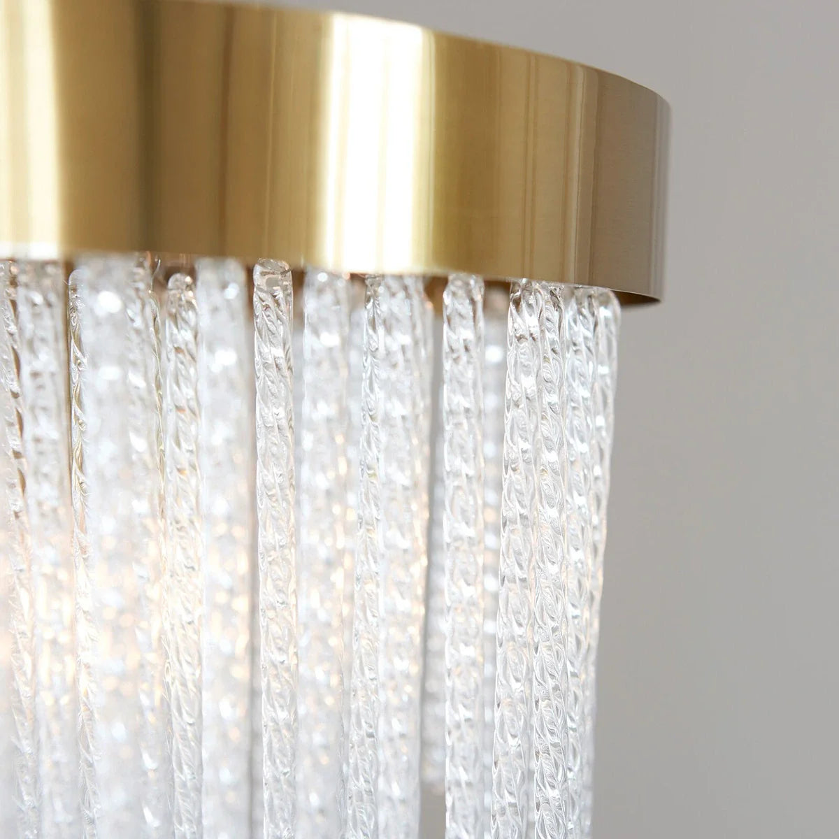 Anistoria 5 Pendant Light - Brushed Aged Brass
