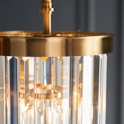 Conaston 1 Pendant Light - Brushed Aged Brass