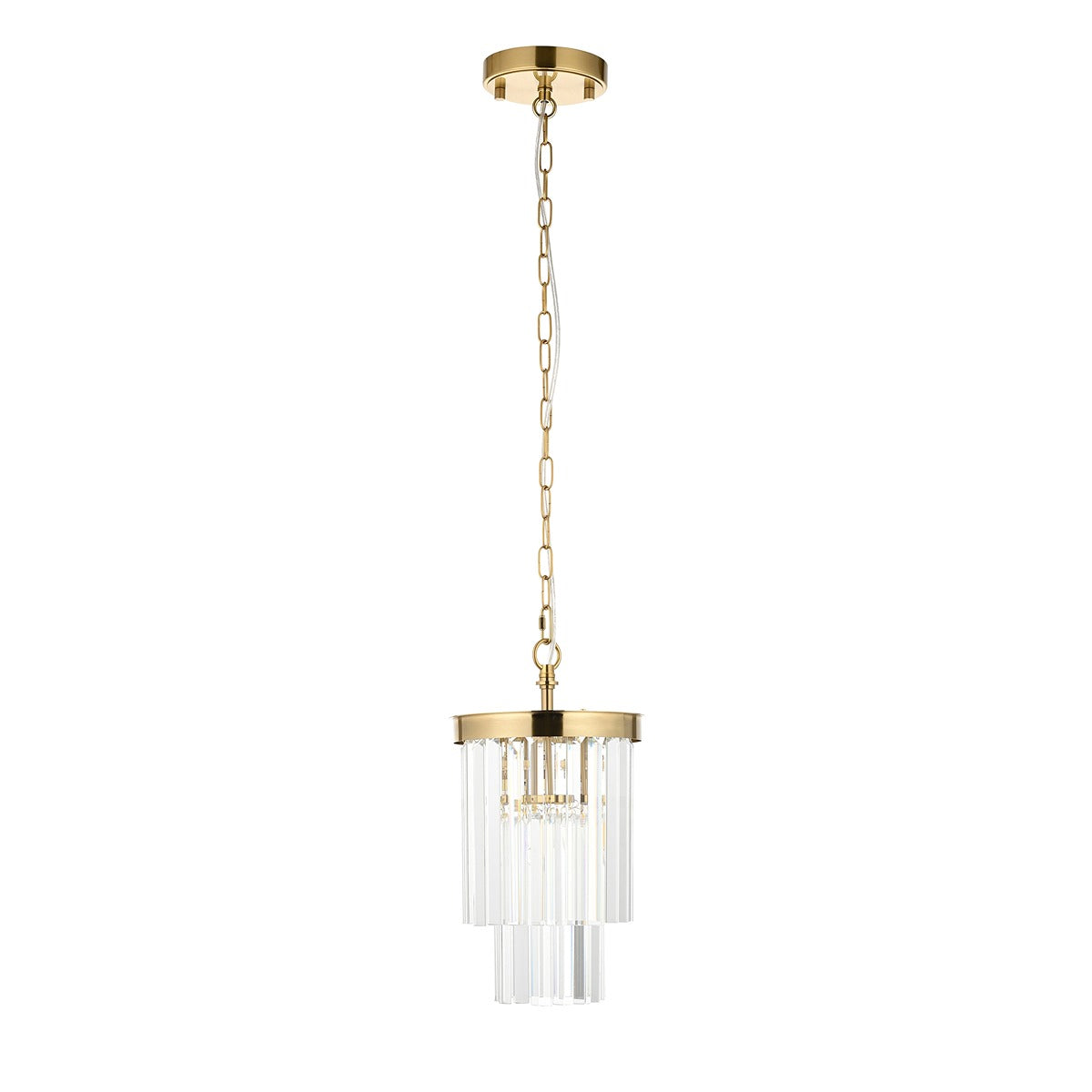Conaston 1 Pendant Light - Brushed Aged Brass