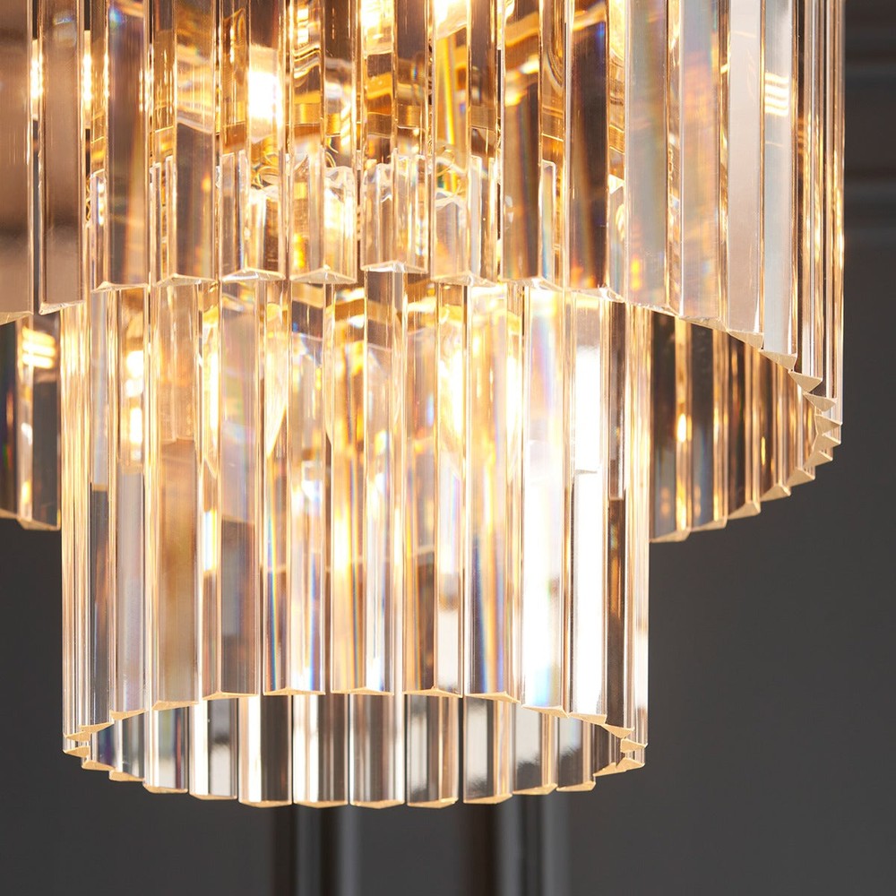 Conaston 4 Pendant Light - Brushed Aged Brass