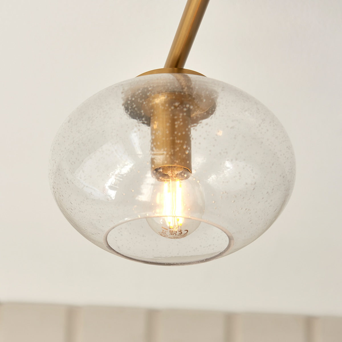 Jacob 3 Ceiling Light - Warm Brass