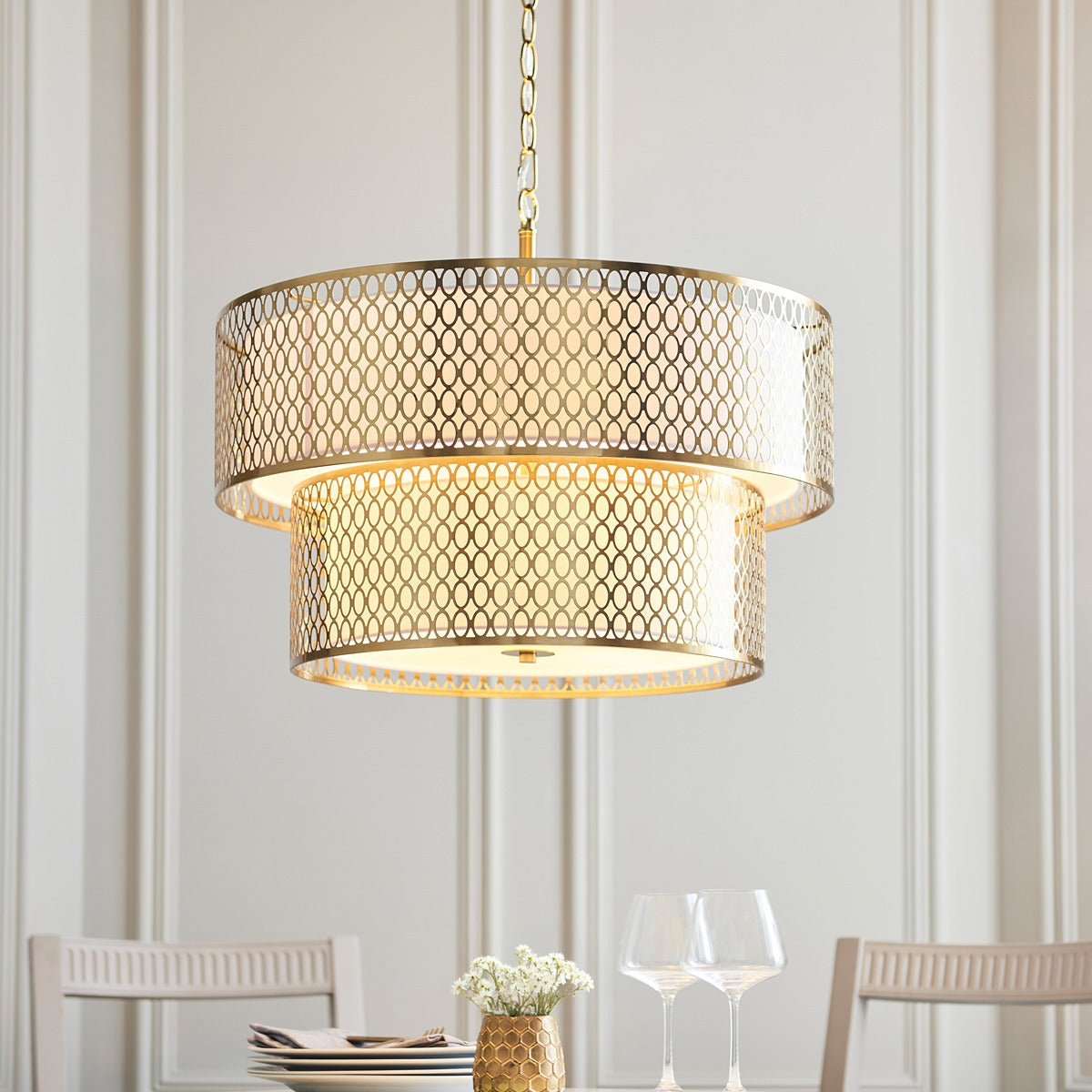 Cordero 6 Pendant Light - Gold