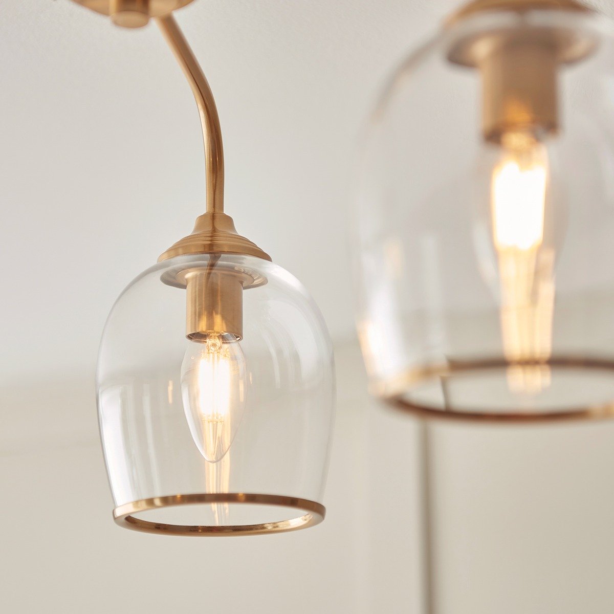 Ashcroft Ceiling 3 Light - Brushed Aged Brass