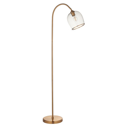 Ashcroft Floor Lamp - Brushed Aged Brass