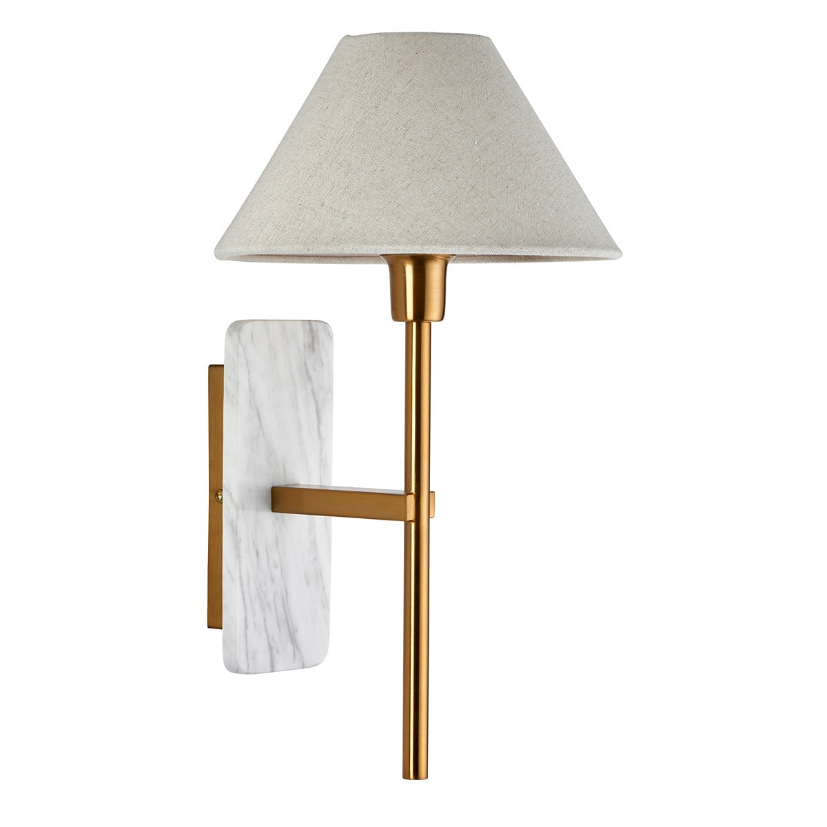 Faro Wall Light White - Volakas Marble
