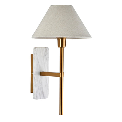 Faro Wall Light White - Volakas Marble