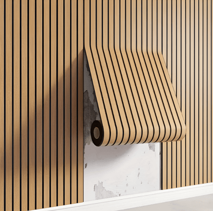 3D Akupanel – Self-Adhesive Wood-Effect Wall Panels