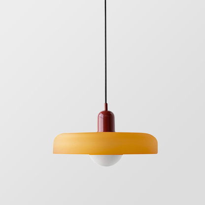 LumyHome | Bauhaus Hängeleuchte aus farbigem Glas