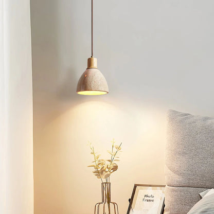 Mosha Travertine Pendant Light