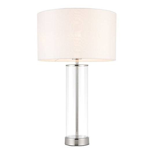Lauren Table Lamp - Bright Nickel