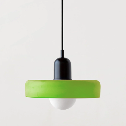 LumyHome | Bauhaus Hängeleuchte aus farbigem Glas