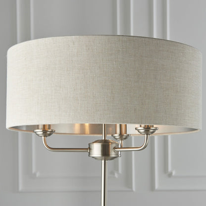 Highclere Floor Lamp - Chrome