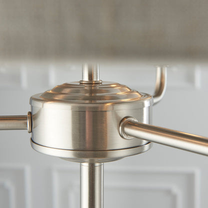 Highclere Floor Lamp - Chrome