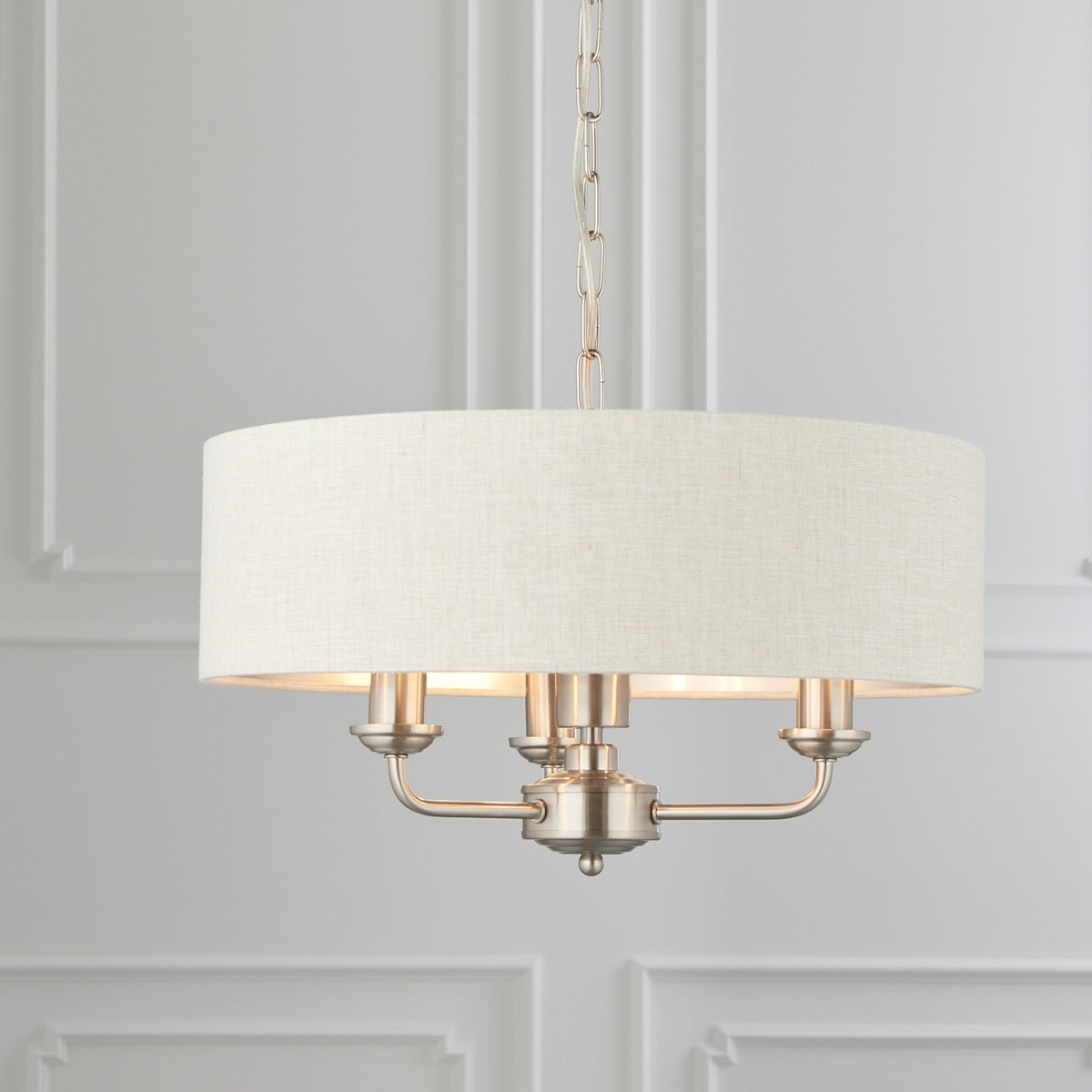 Highclere Pendant Light - Chrome