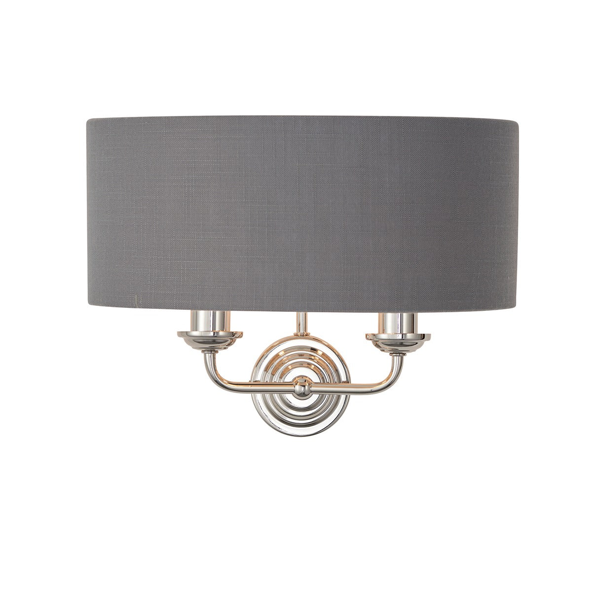 Highclere Wall Light - Nickel
