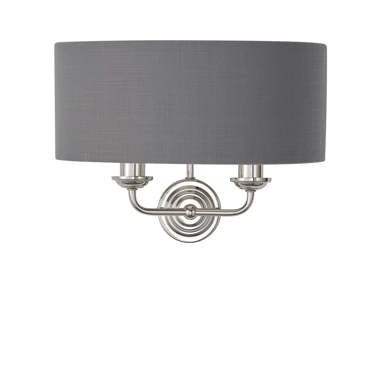Highclere Wall Light - Nickel