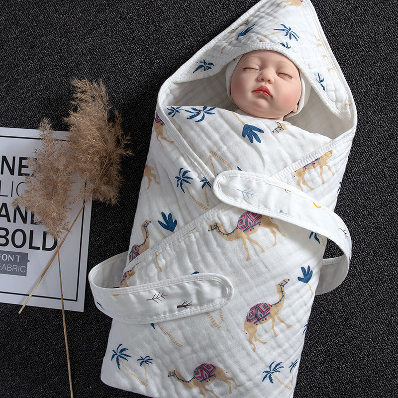 Baby Blanket Hooded Infant Bed | Wrap