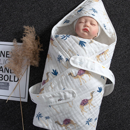 Baby Blanket Hooded Infant Bed | Wrap
