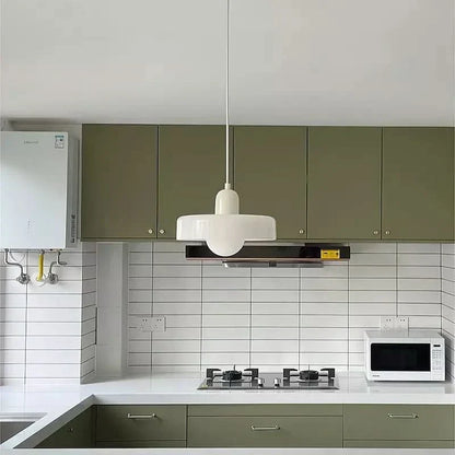 LumyHome | Bauhaus Hängeleuchte aus farbigem Glas