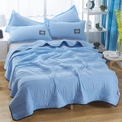 Bed Blankets Stitched Design for Bedroom | Large