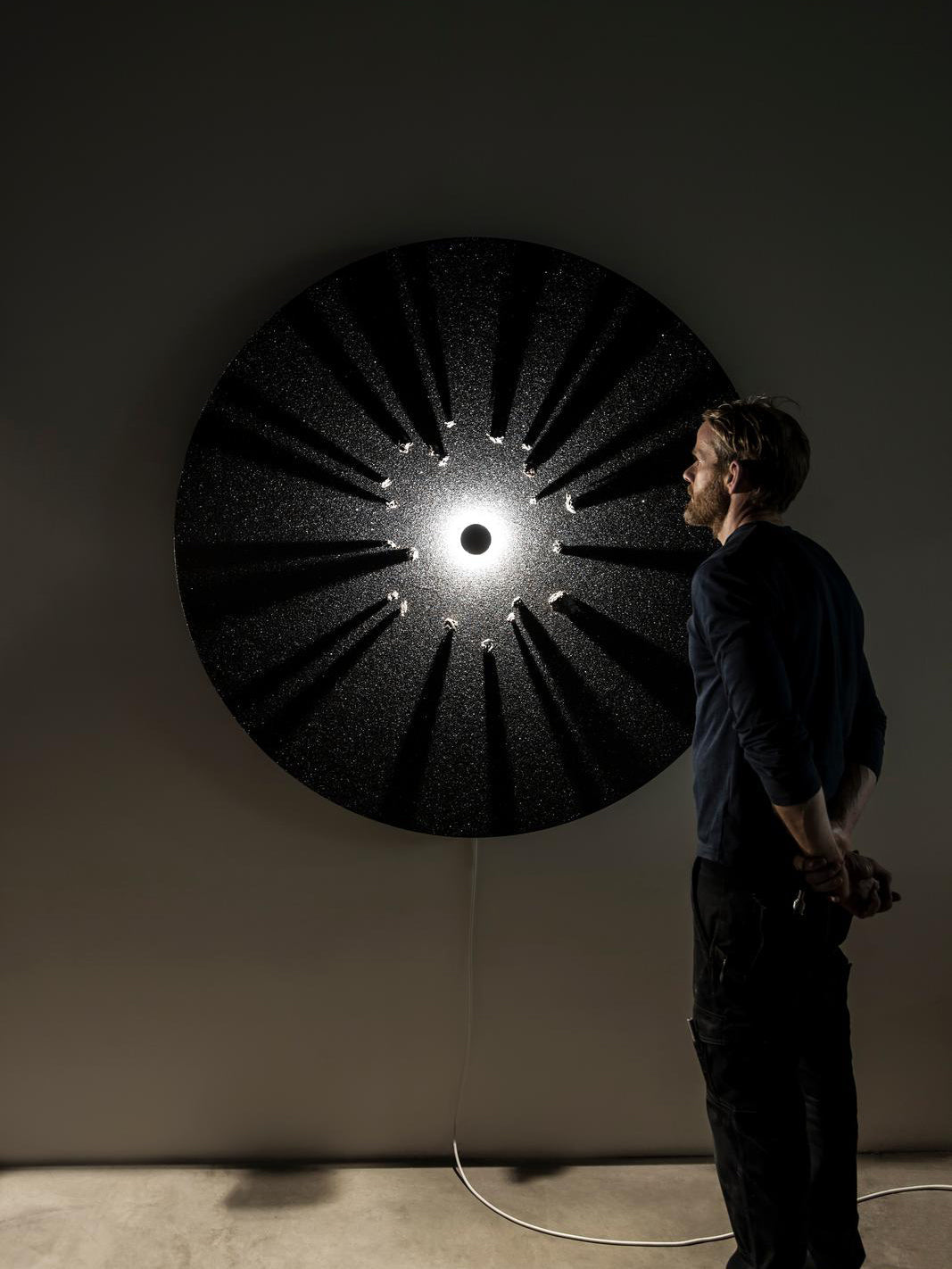 Black Hole Wall Lamp