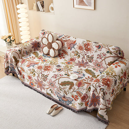 Boho Sofa Throws Decorative Couch Blanket | Living Room