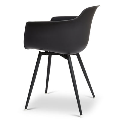Urbia Jansen Arm Chair, Black