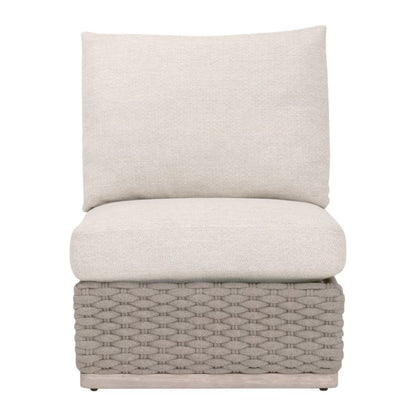 Essentials For Living Caspian Outdoor Modular Armless Sofa Chair