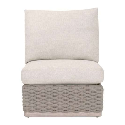 Essentials For Living Caspian Outdoor Modular Armless Sofa Chair