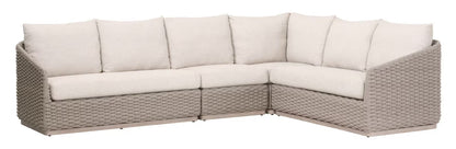 Essentials For Living Caspian Outdoor Modular Armless Sofa Chair