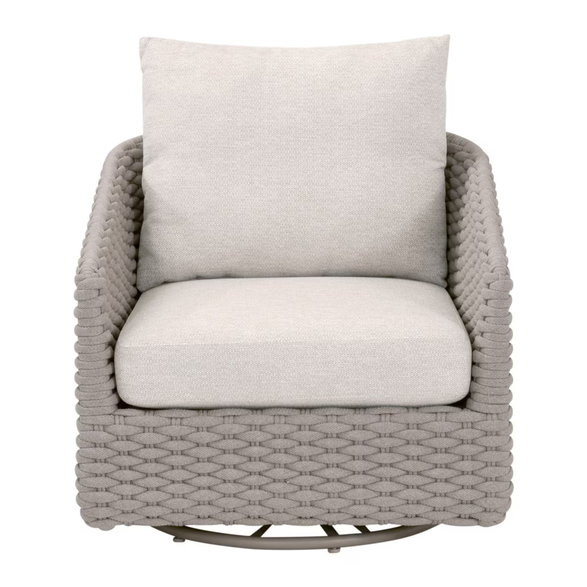Essentials For Living Caspian Outdoor Swivel Rocker Sofa Chair