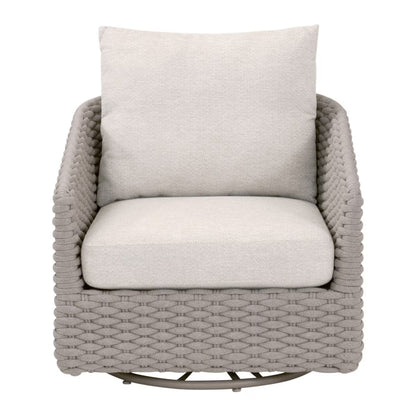 Essentials For Living Caspian Outdoor Swivel Rocker Sofa Chair