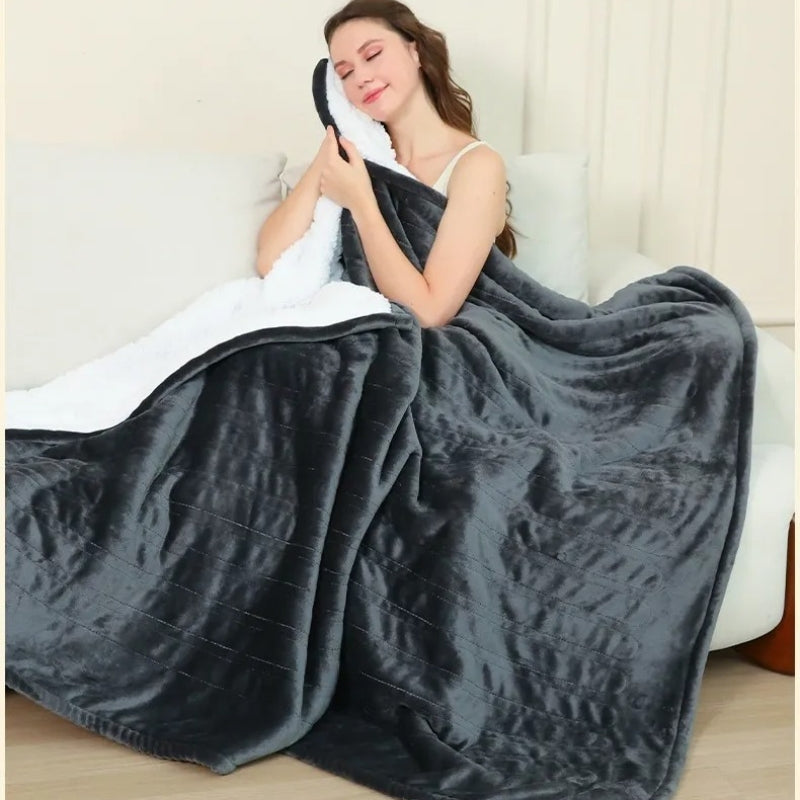 Electric Blanket Heated Bed | Grey