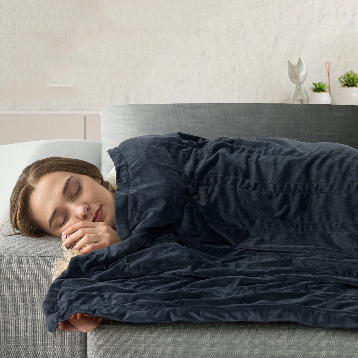 Electric Blanket Heated Sofa Bed | Fleece